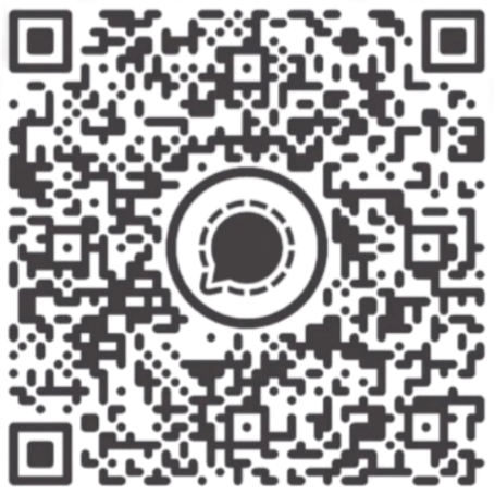 QR code to join the SAD Survivor Network on Signal